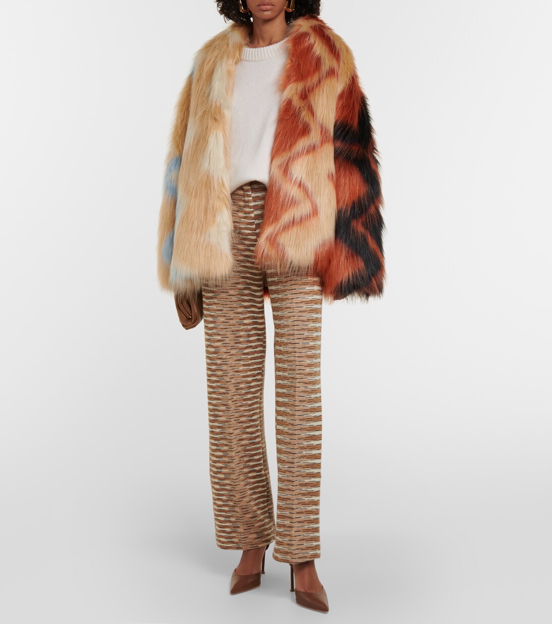 Weite Hose aus Strick | Missoni