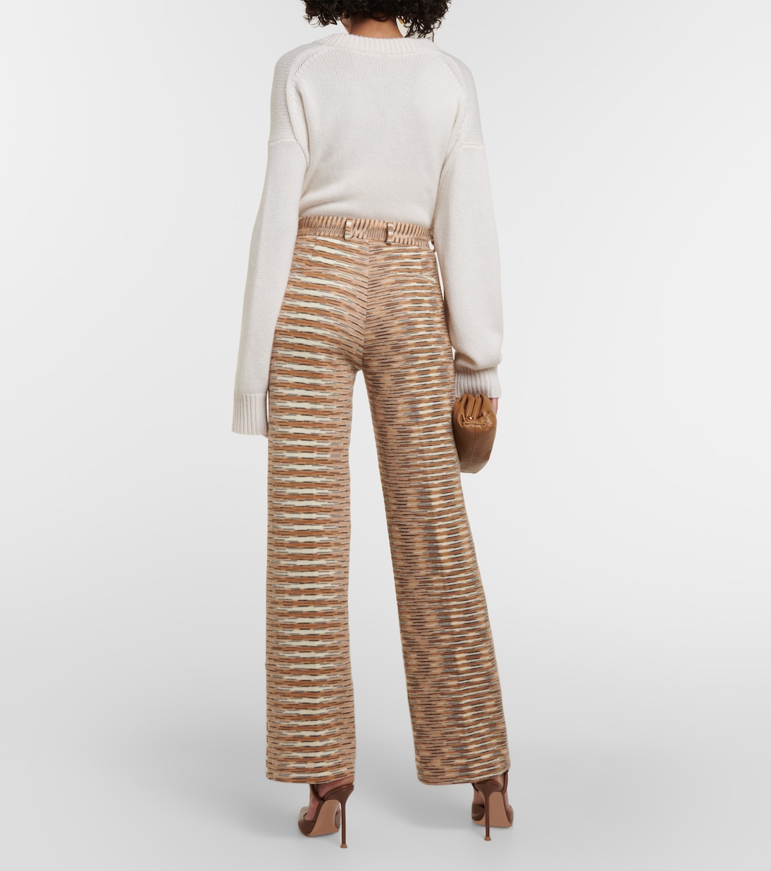 Weite Hose aus Strick | Missoni