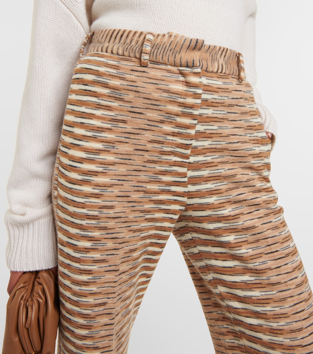 Weite Hose aus Strick | Missoni