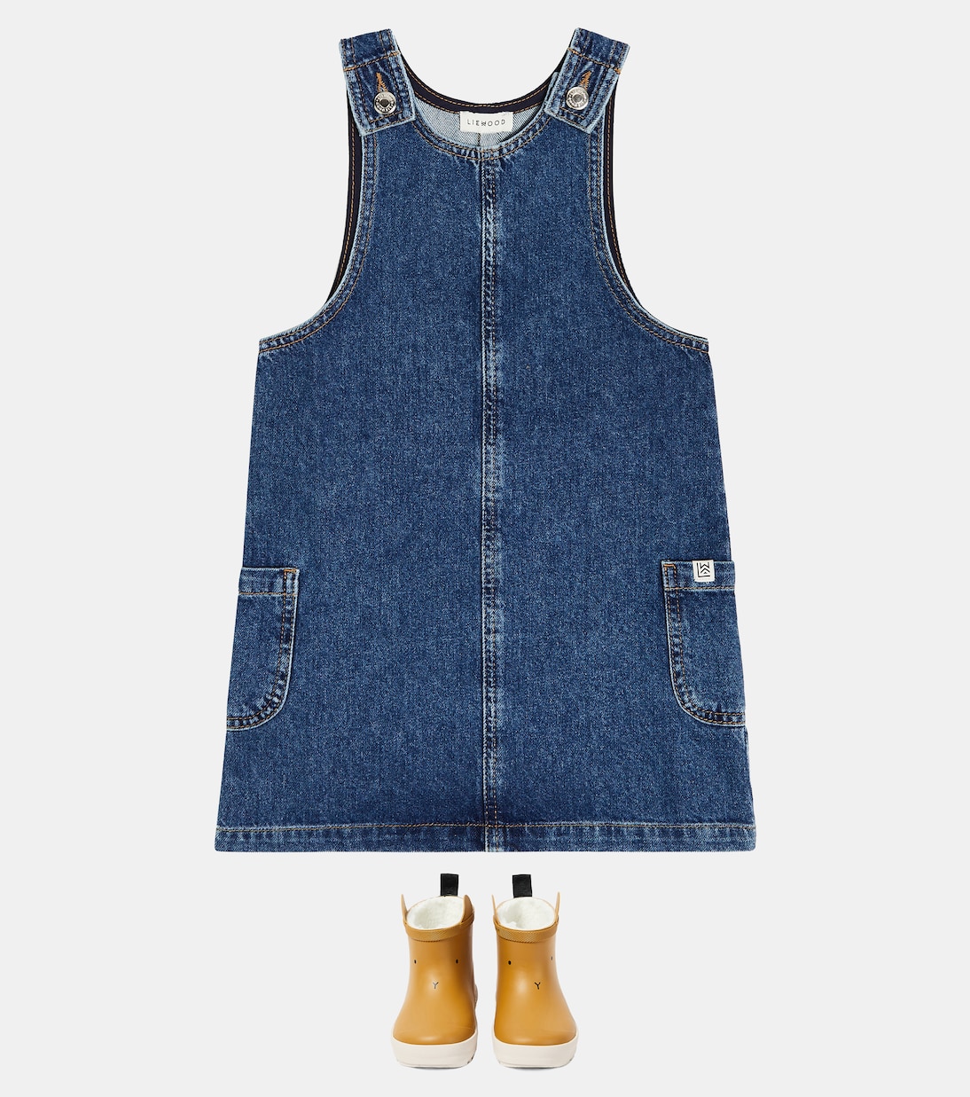 Abito Maddie in denim di cotone | Liewood