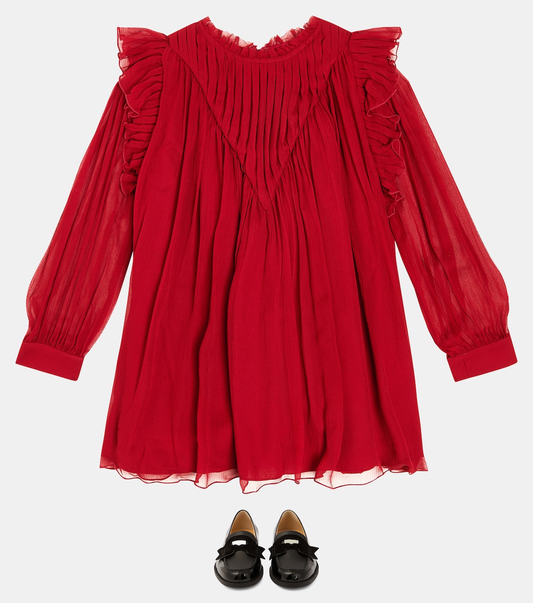 Mini Penny patent leather loafers | Christian Louboutin Kids