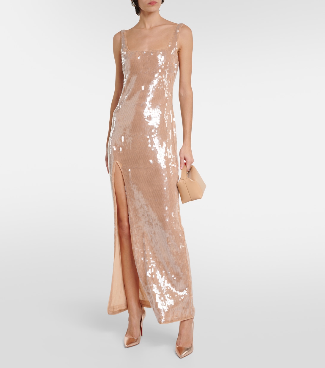Kate 100 metallic leather pumps | Christian Louboutin