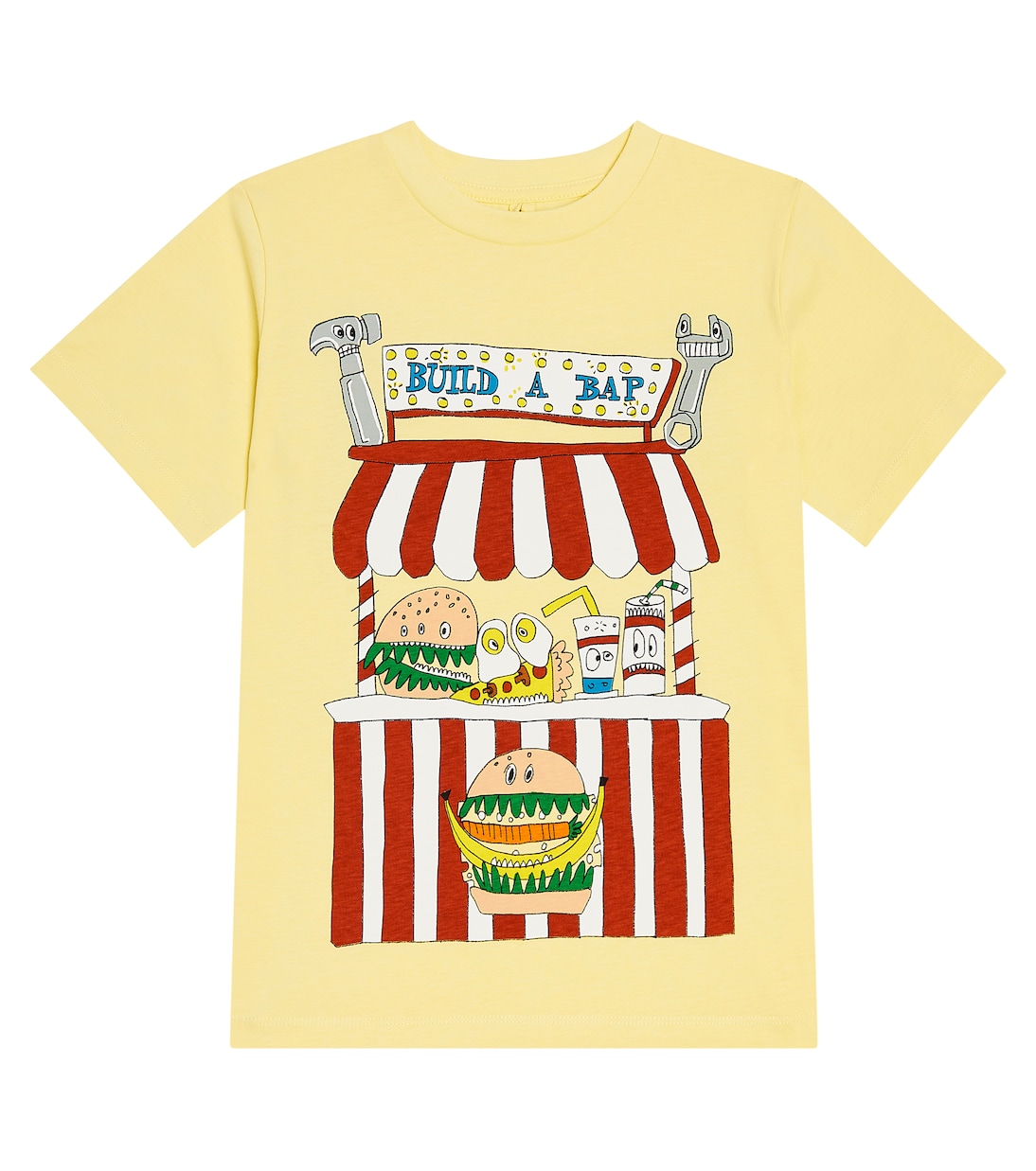 Camiseta de algodón estampada | Stella McCartney Kids