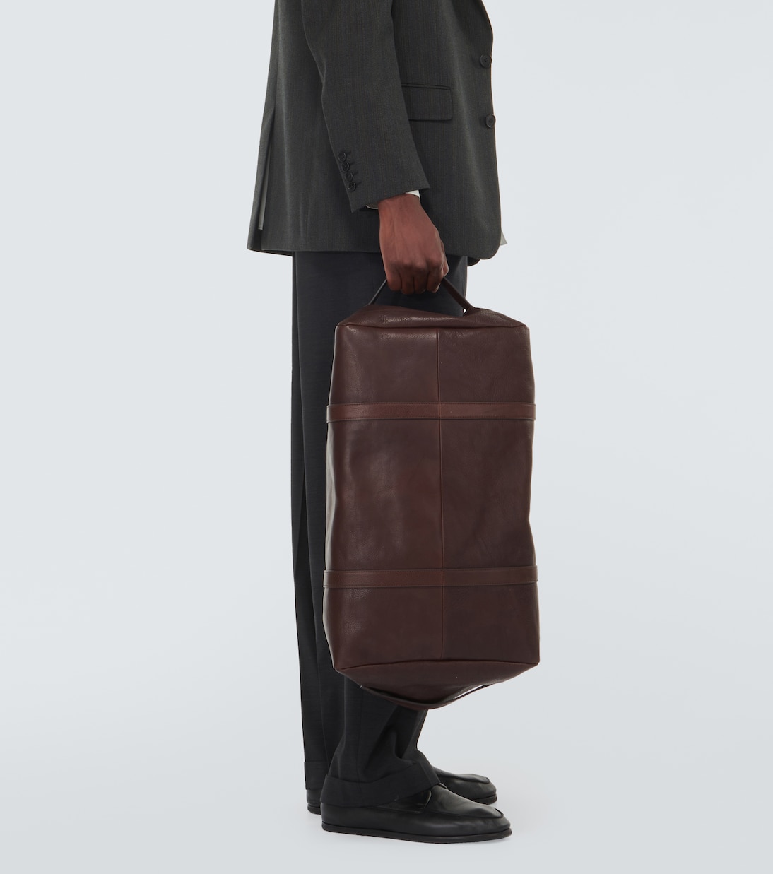 Weekender Gio aus Leder | The Row