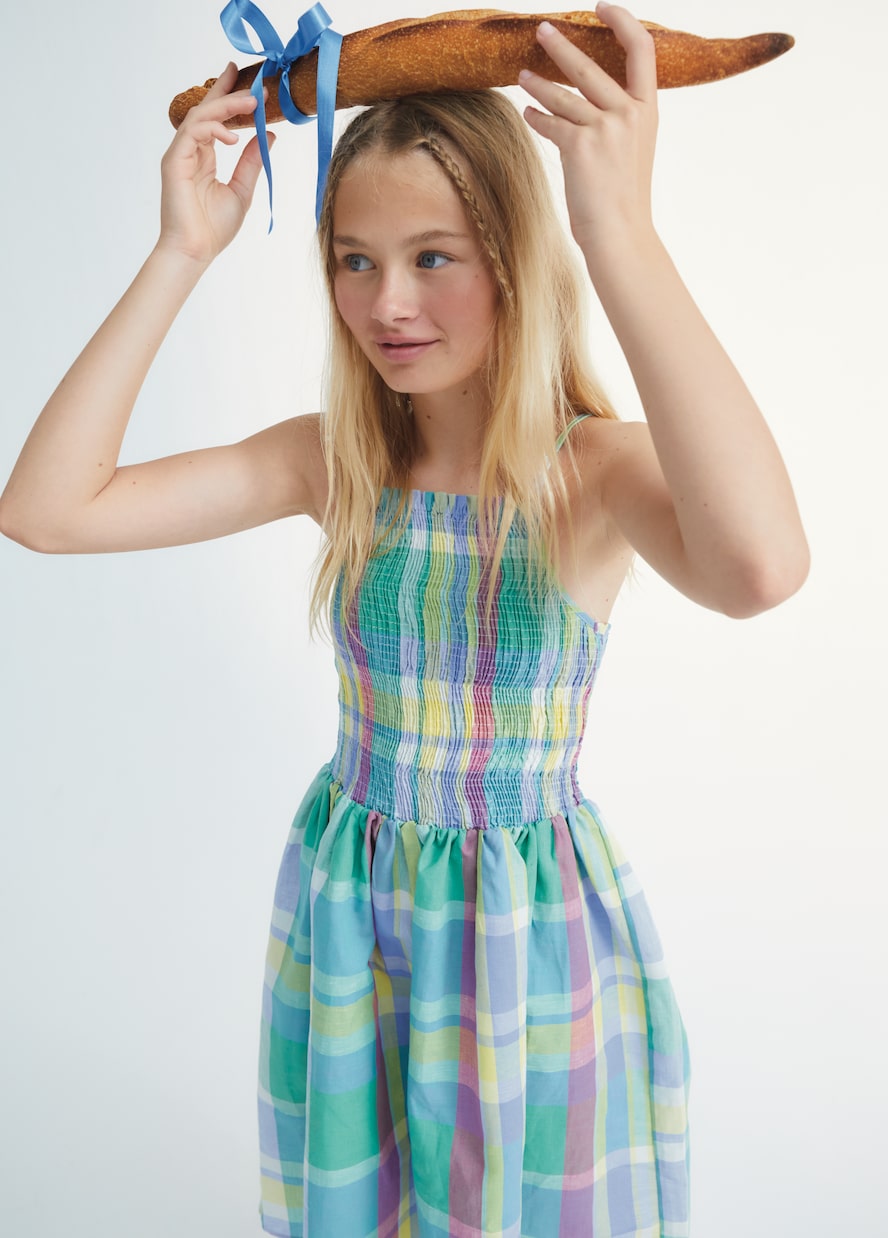Kleid Malibu aus Baumwolle und Leinen | The New Society