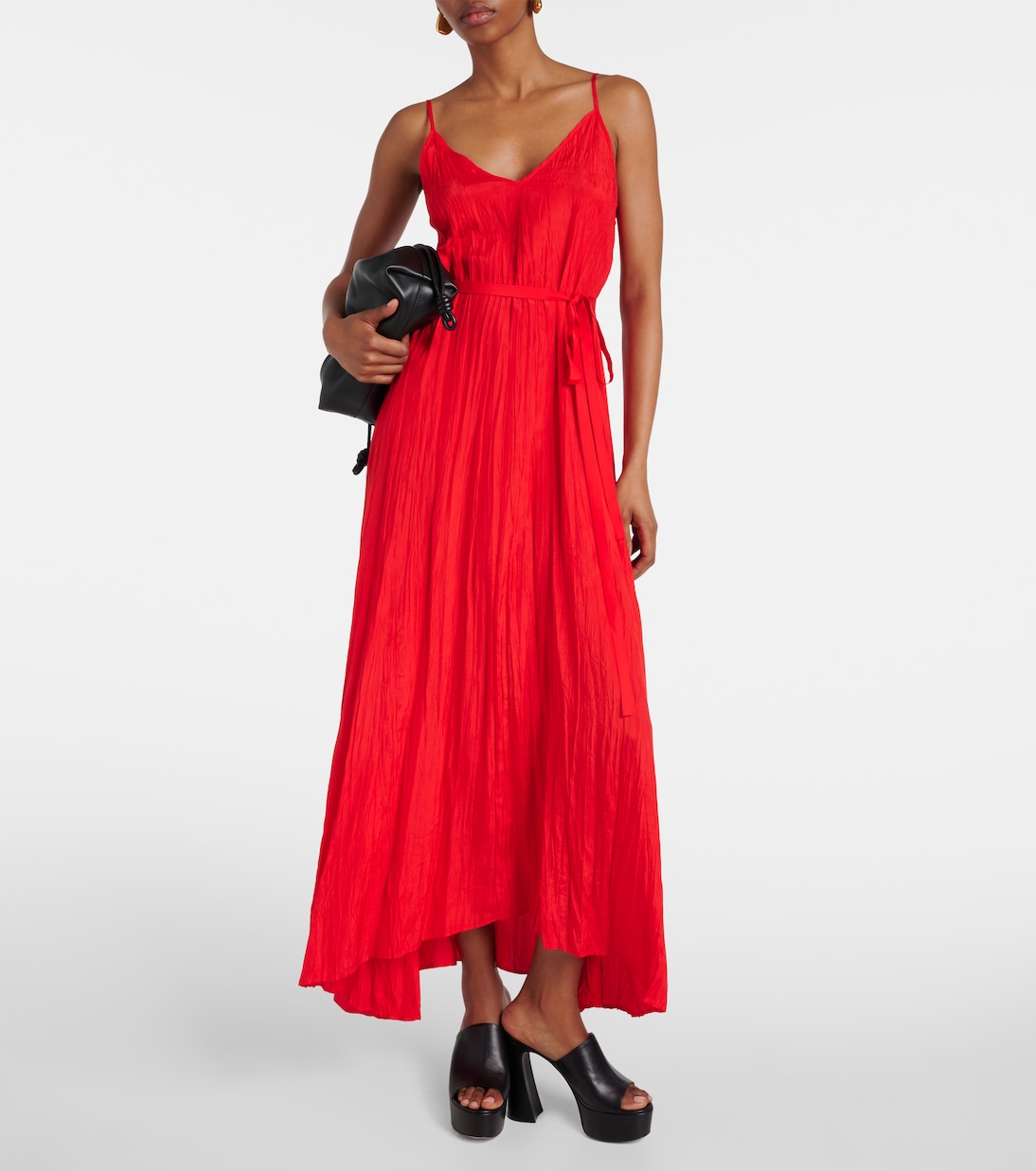 Robe longue Daniele en soie | Joseph