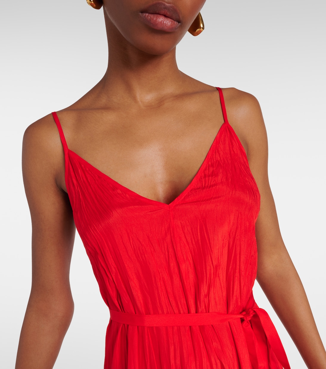 Robe longue Daniele en soie | Joseph