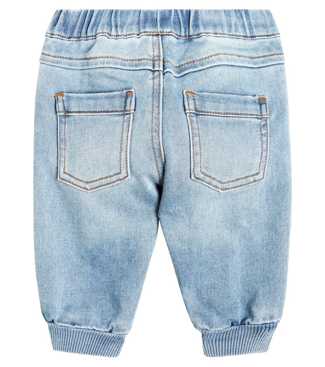 Bébé – Jean imprimé en coton mélangé | Moschino Kids