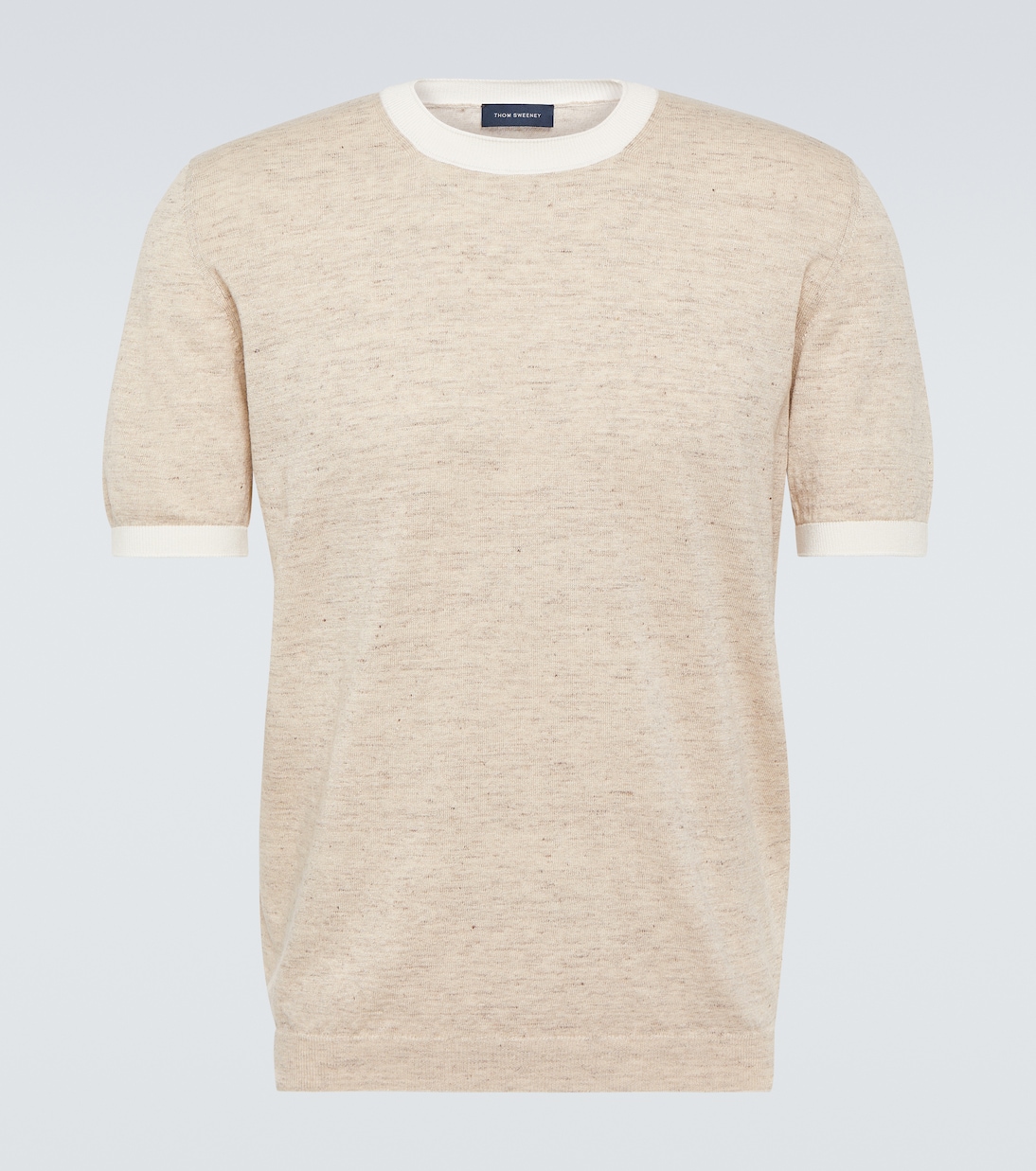 T-shirt en lin et coton | Thom Sweeney