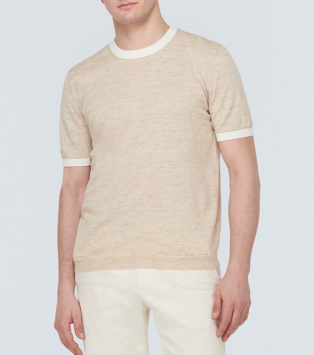 T-shirt en lin et coton | Thom Sweeney