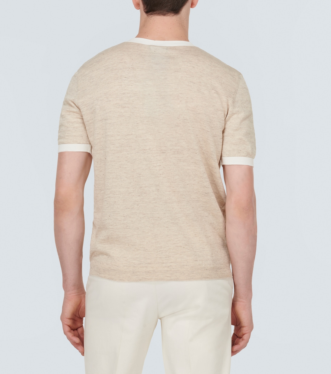T-shirt en lin et coton | Thom Sweeney