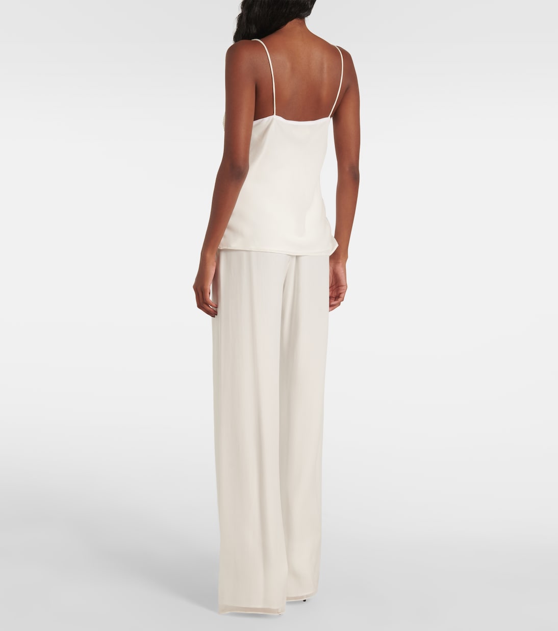 Novia - top lencero Opache de georgette | Max Mara