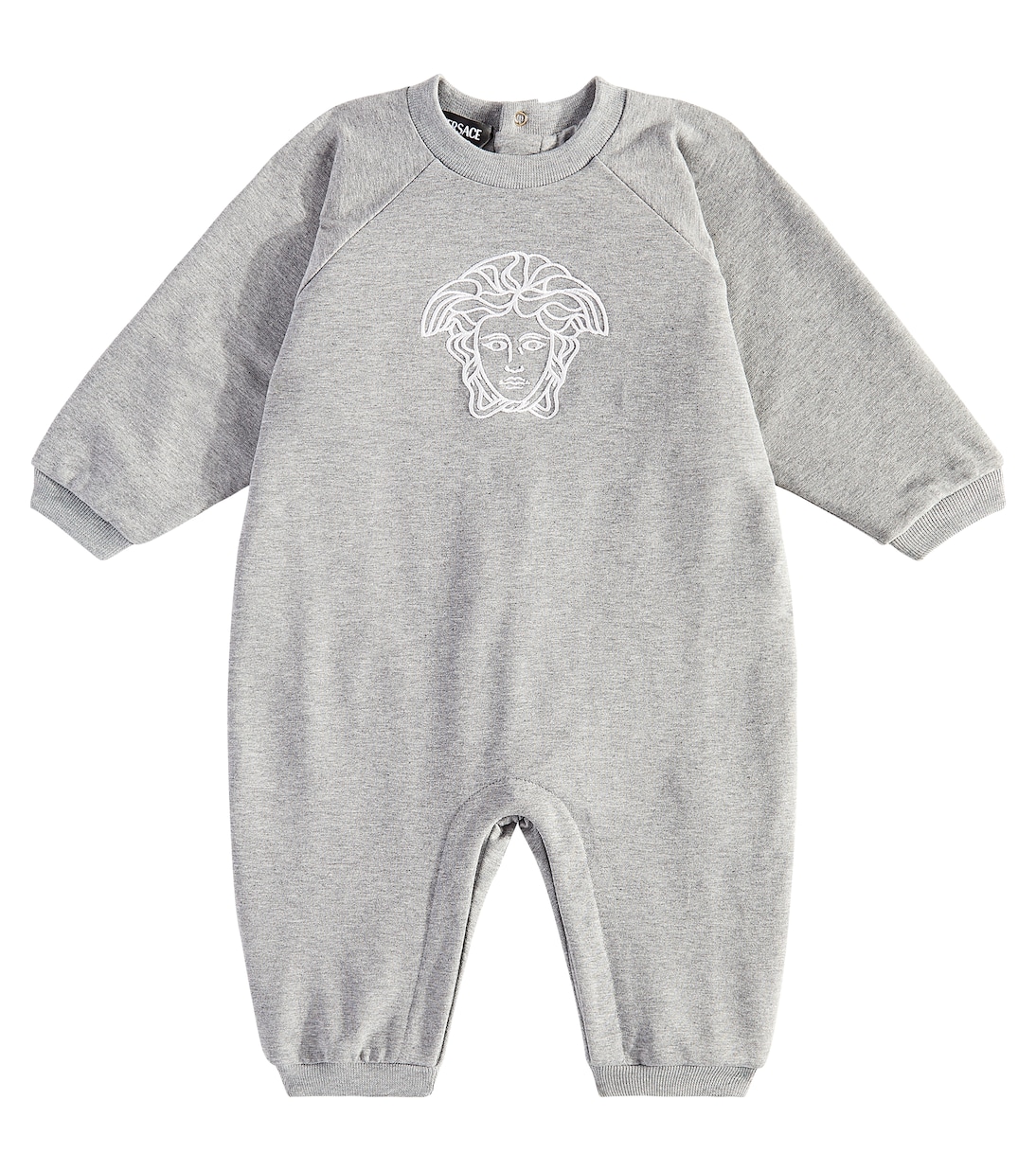 Baby Medusa cotton jersey onesie | Versace Kids