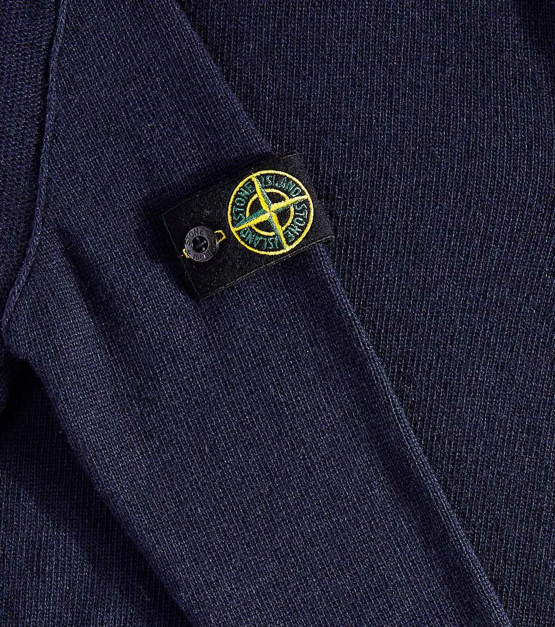 Pullover Compass in maglia a coste | Stone Island Junior