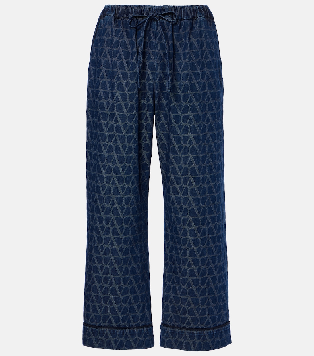 Cropped Jeans Toile Iconographe | Valentino