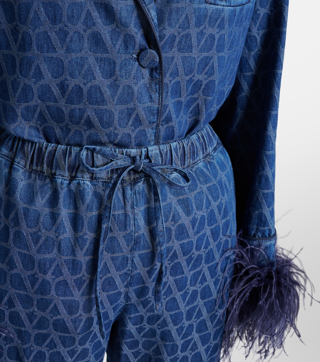 Cropped Jeans Toile Iconographe | Valentino