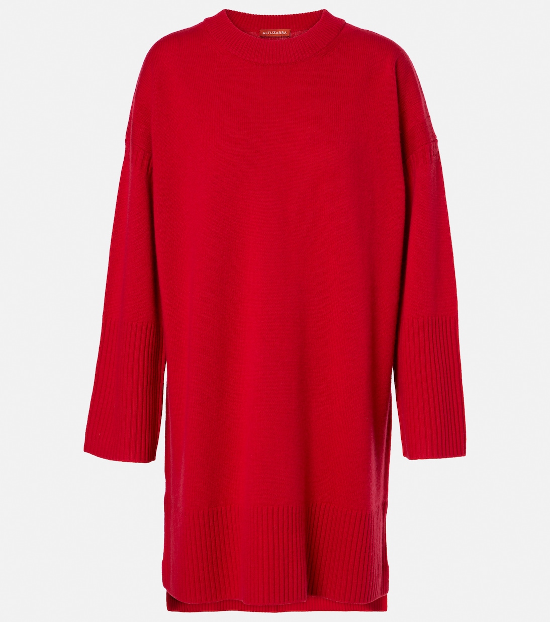 Lamarre wool and cashmere sweater dress in red Altuzarra Mytheresa