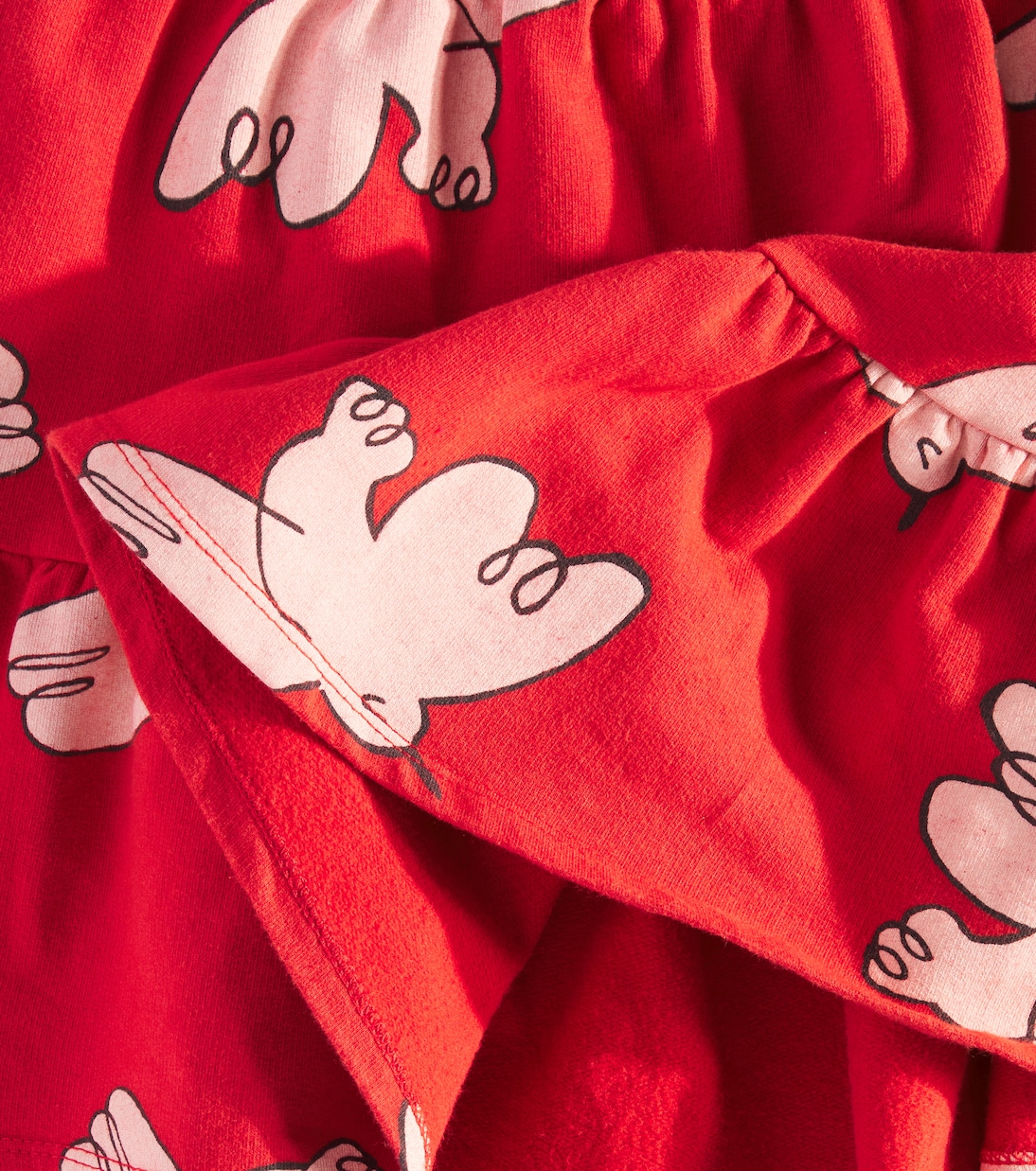 Falda Freedom Bird en mezcla de algodón | Bobo Choses