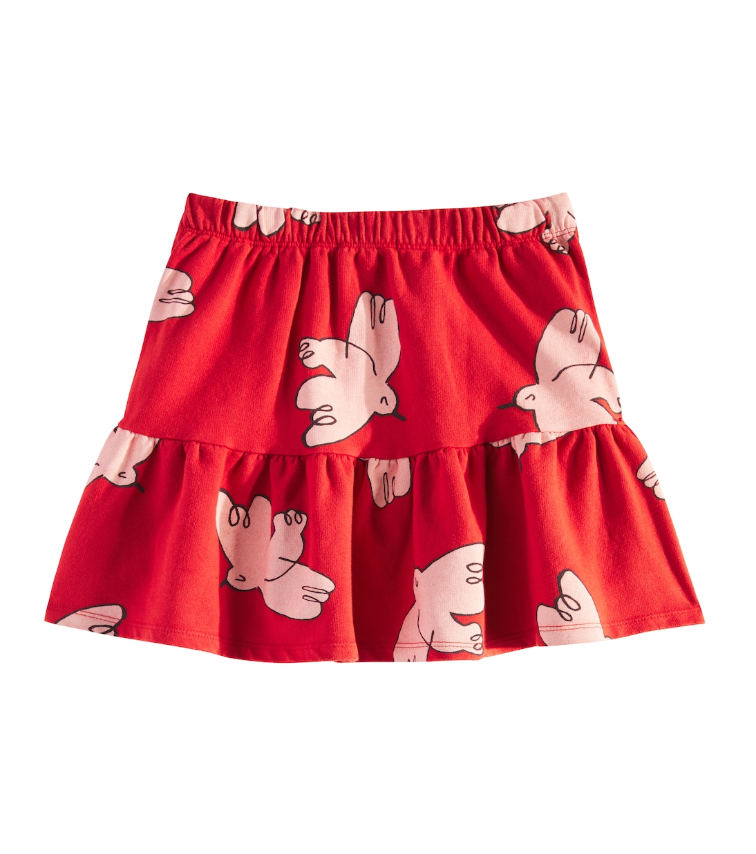 Falda Freedom Bird en mezcla de algodón | Bobo Choses