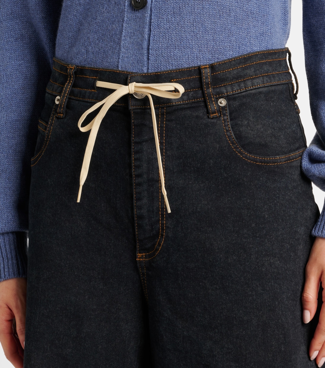 Jean ample à taille haute | Marni