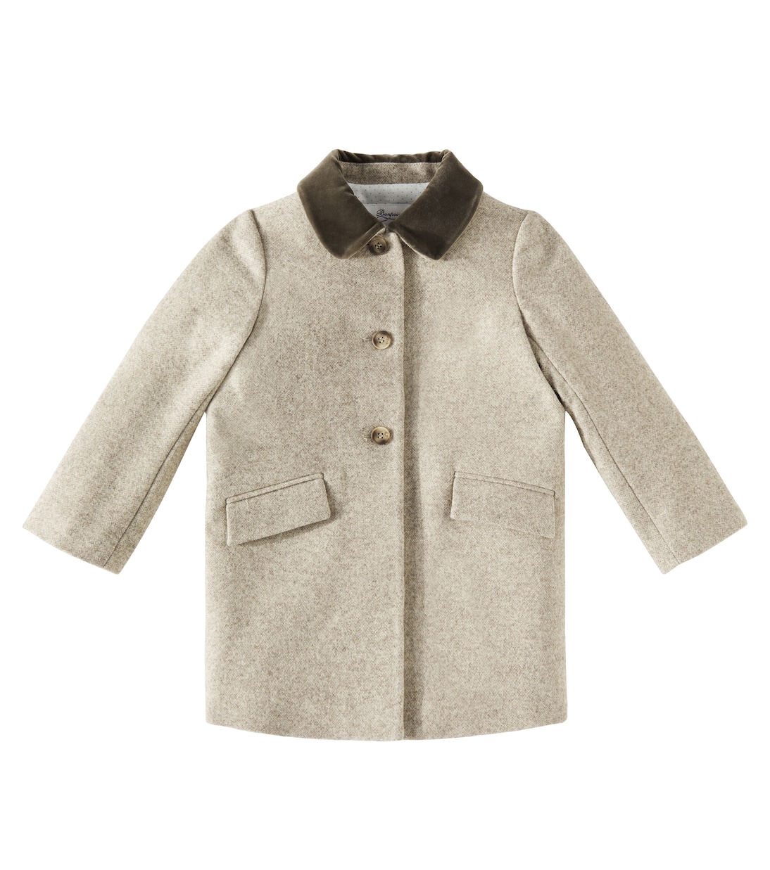 Ginette wool-blend coat | Bonpoint