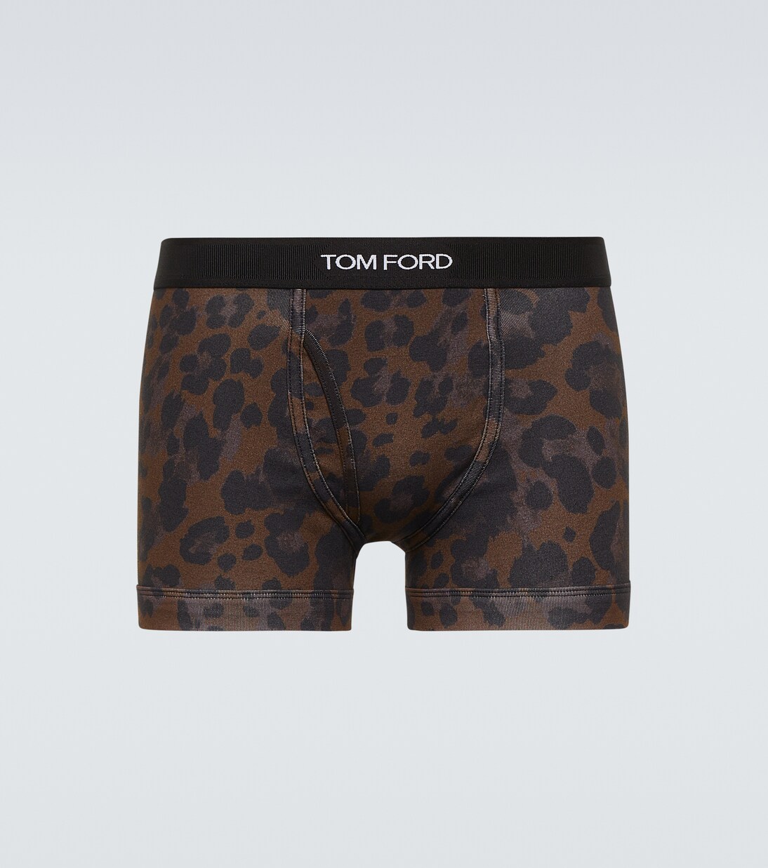 Boxer in jersey con stampa leopardata | Tom Ford