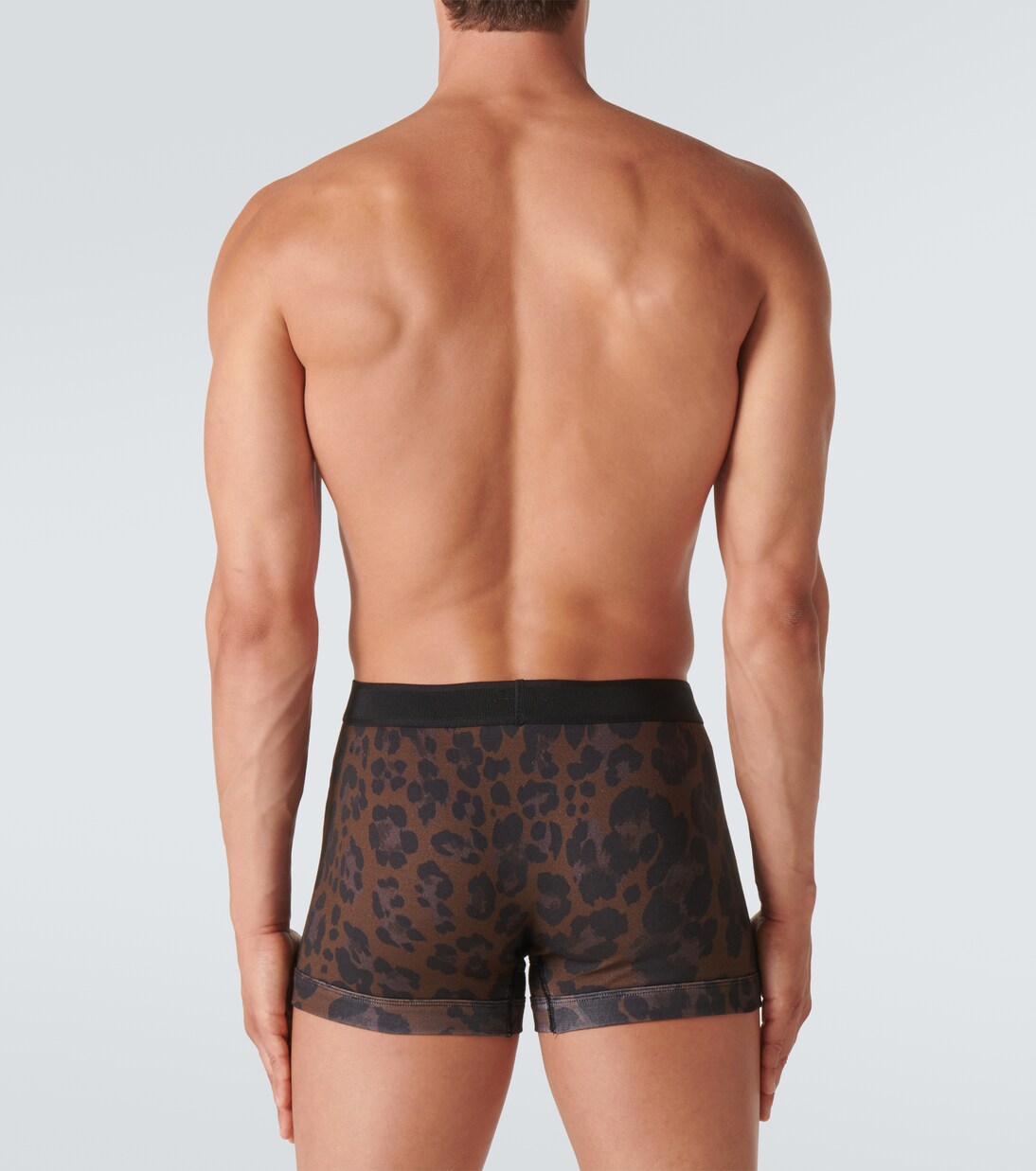 Boxer in jersey con stampa leopardata | Tom Ford