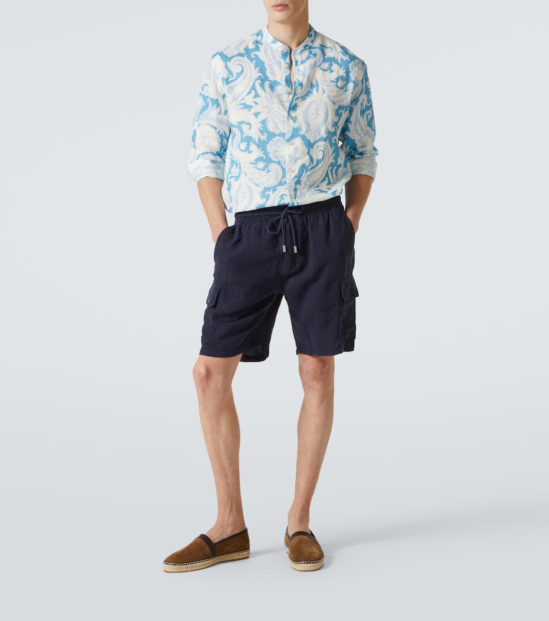 Camisa de lino floral | Etro