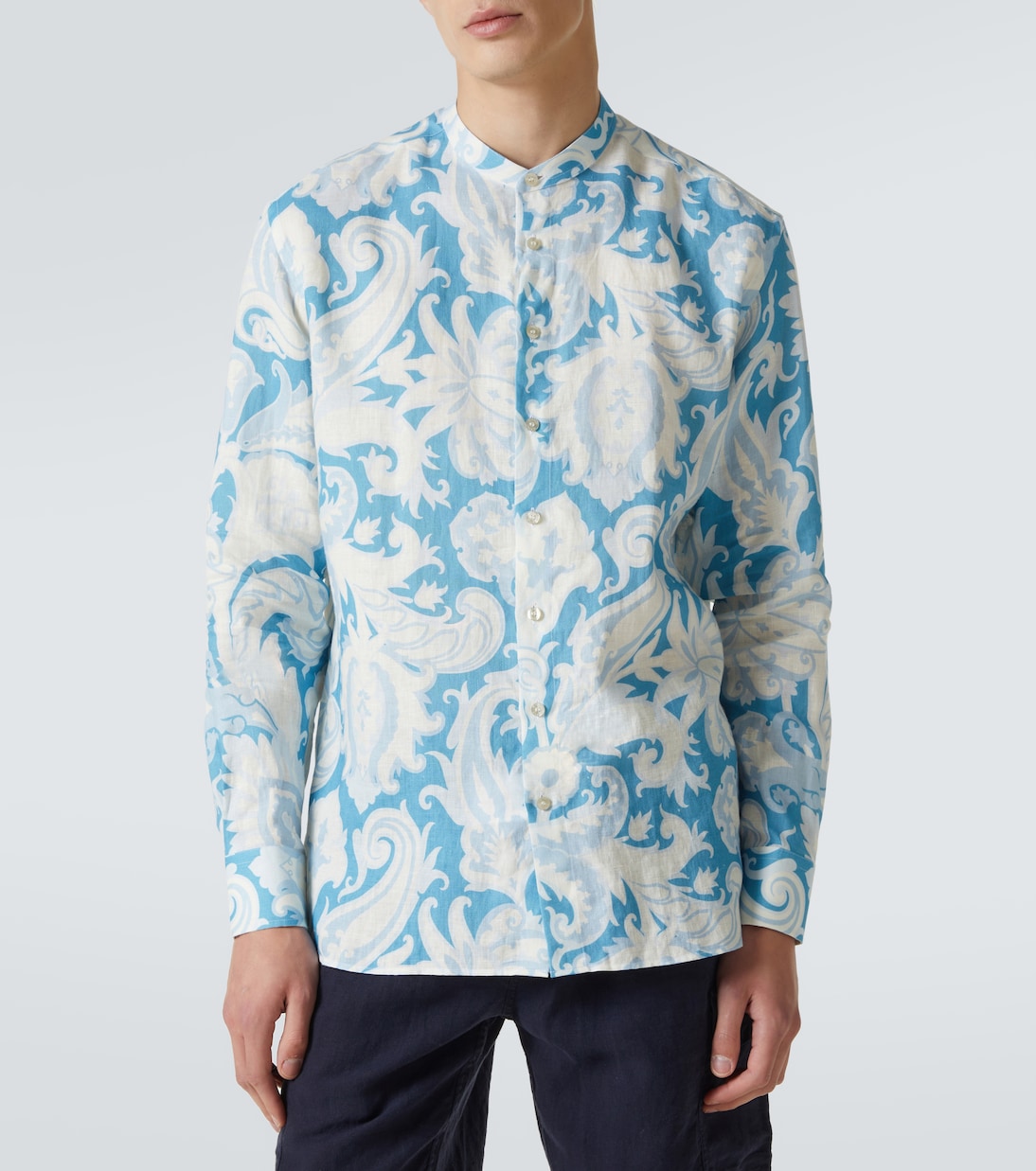 Camisa de lino floral | Etro