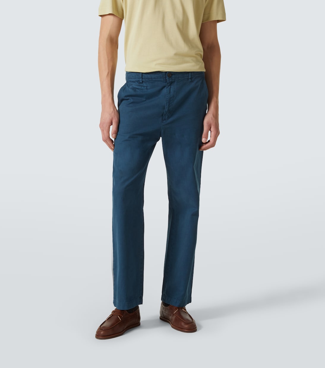 Chinohose aus Baumwoll-Gabardine | Auralee