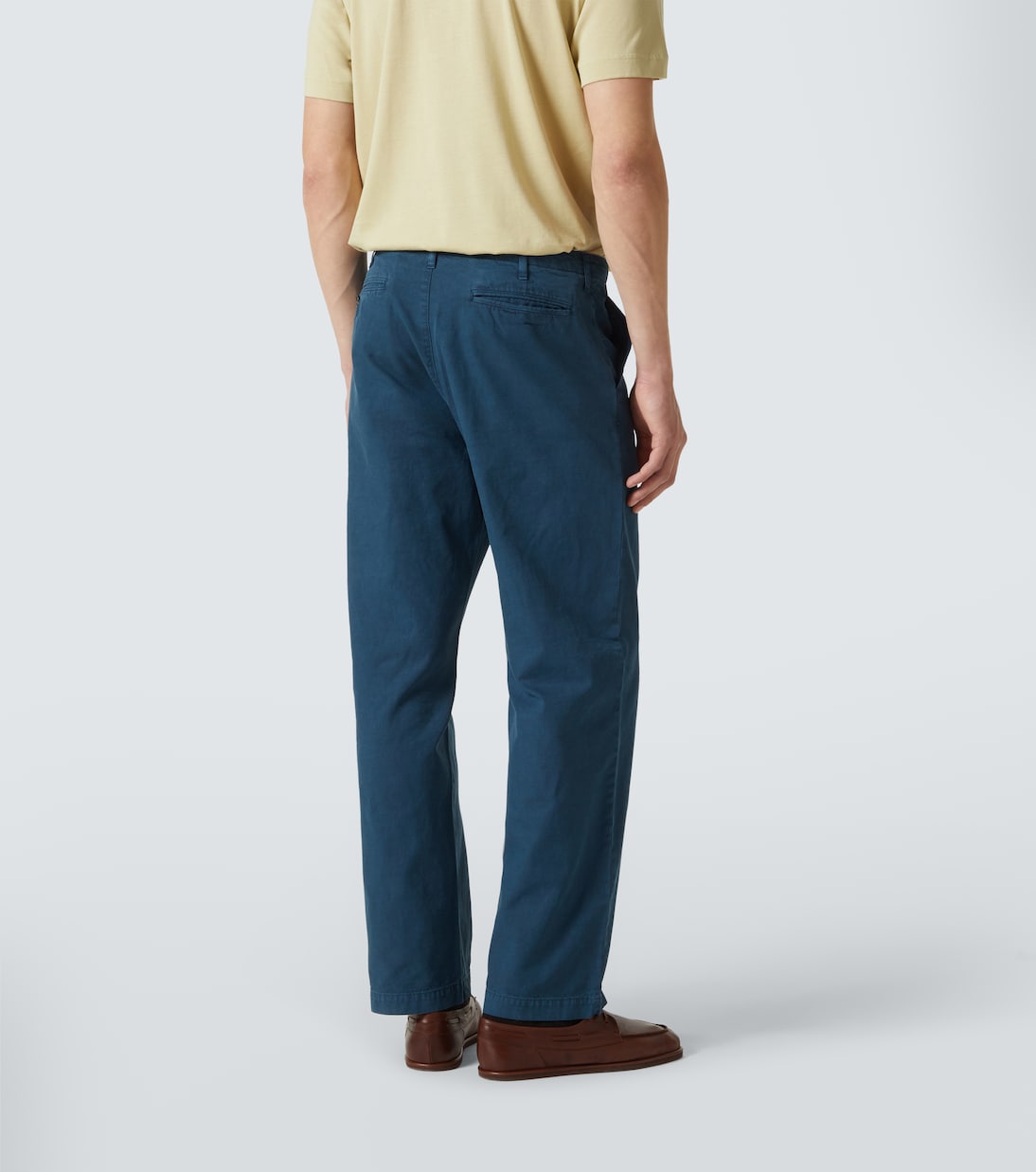 Chinohose aus Baumwoll-Gabardine | Auralee