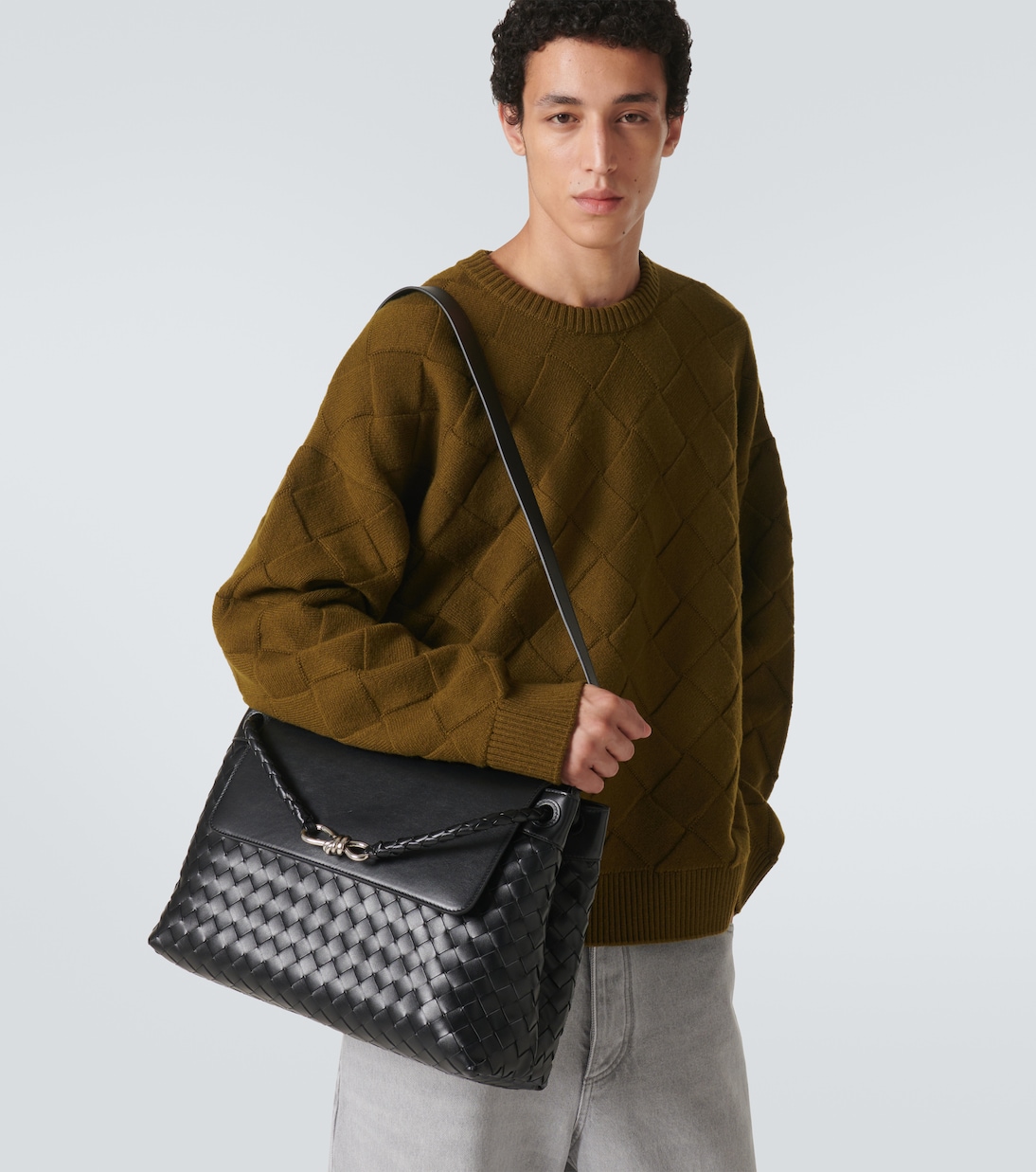 Messenger Bag Andiamo aus Leder | Bottega Veneta