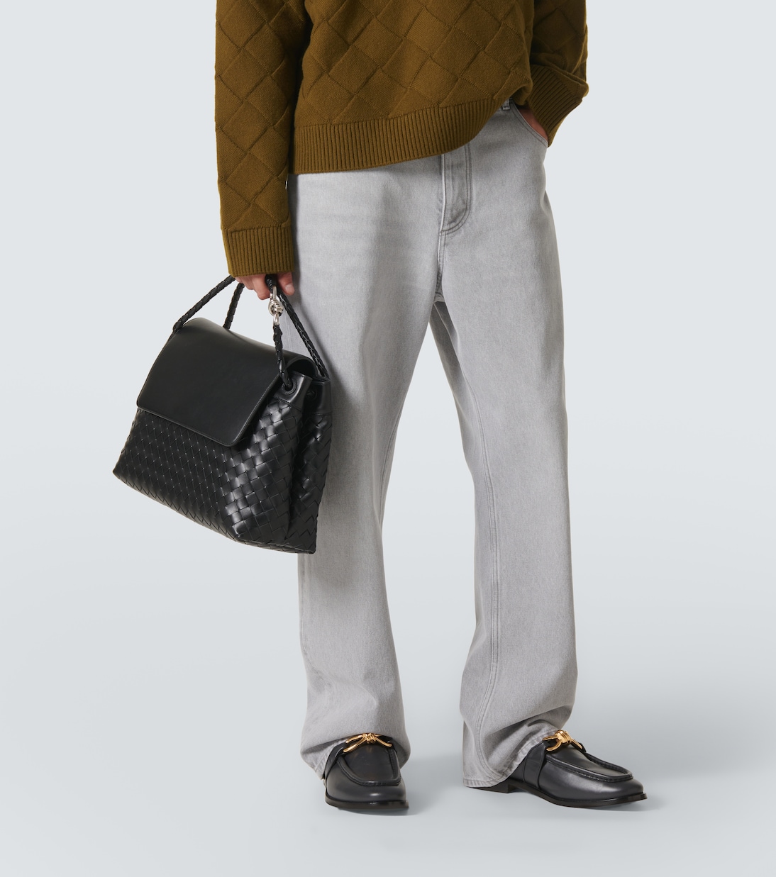 Messenger Bag Andiamo aus Leder | Bottega Veneta