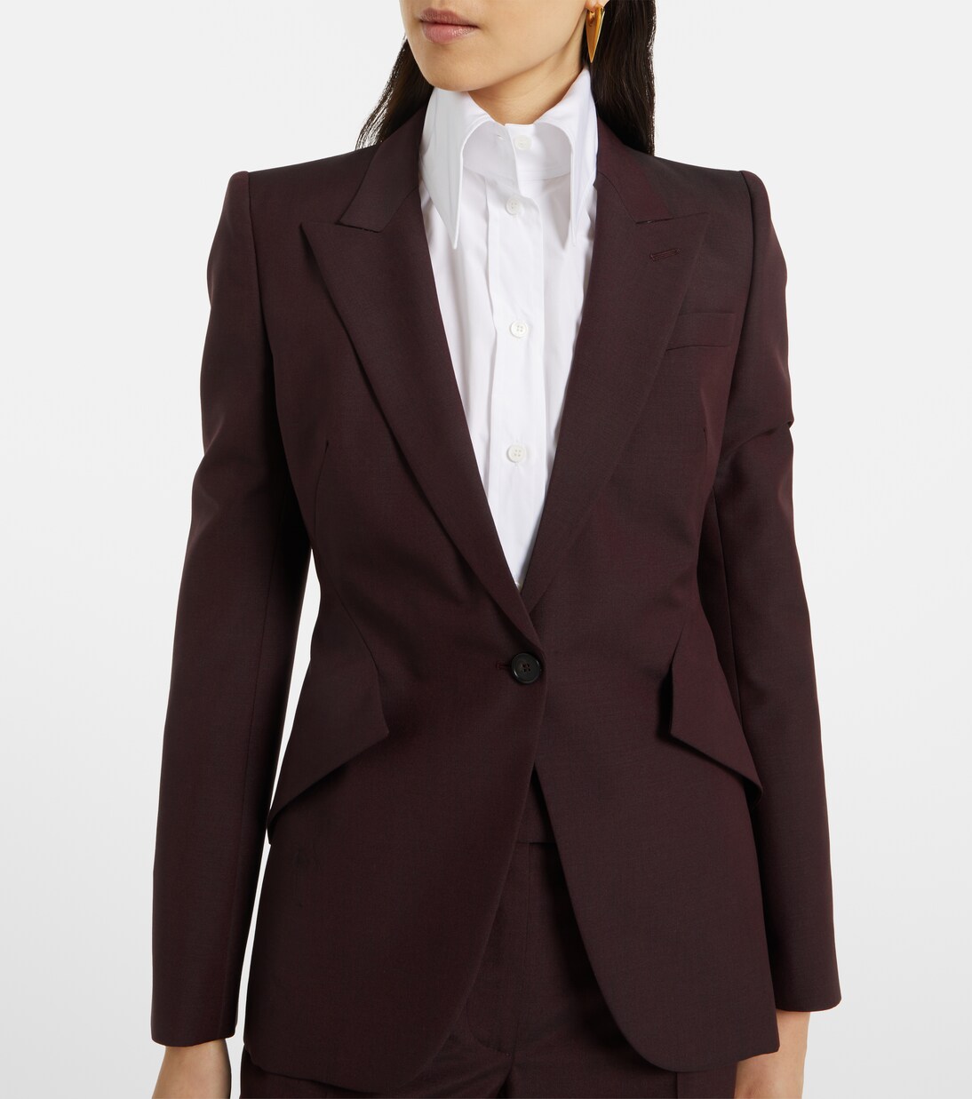 Blazer in lana e mohair | McQueen