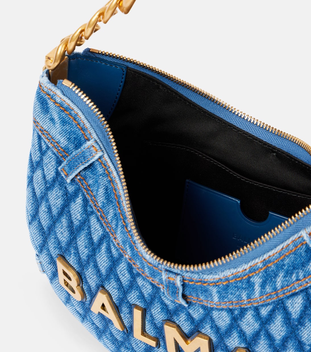Borsa a spalla 1945 Moon in denim | Balmain