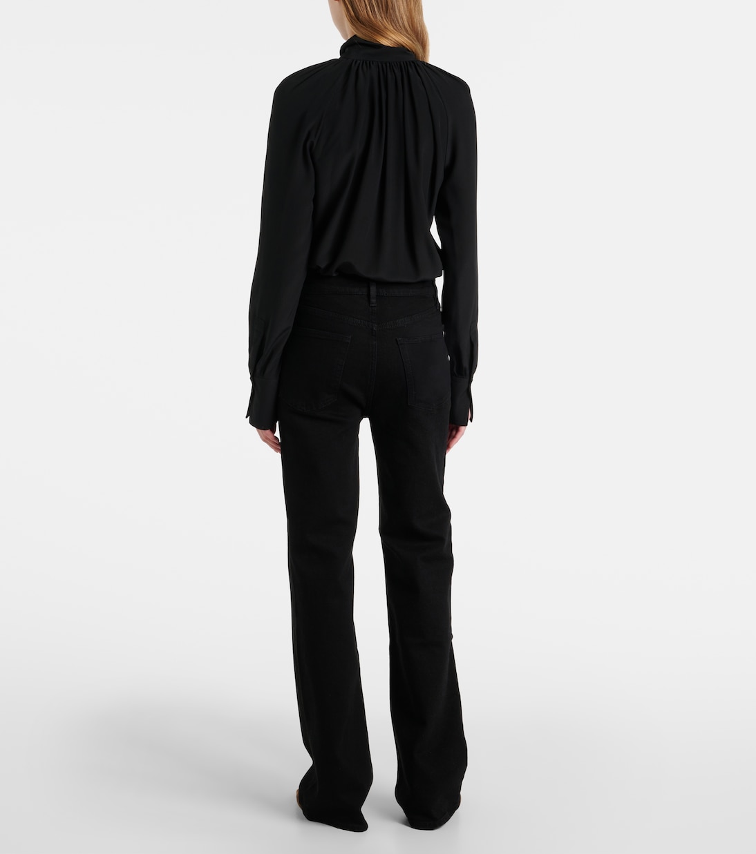 Jean flare Arrow à taille haute | Frame