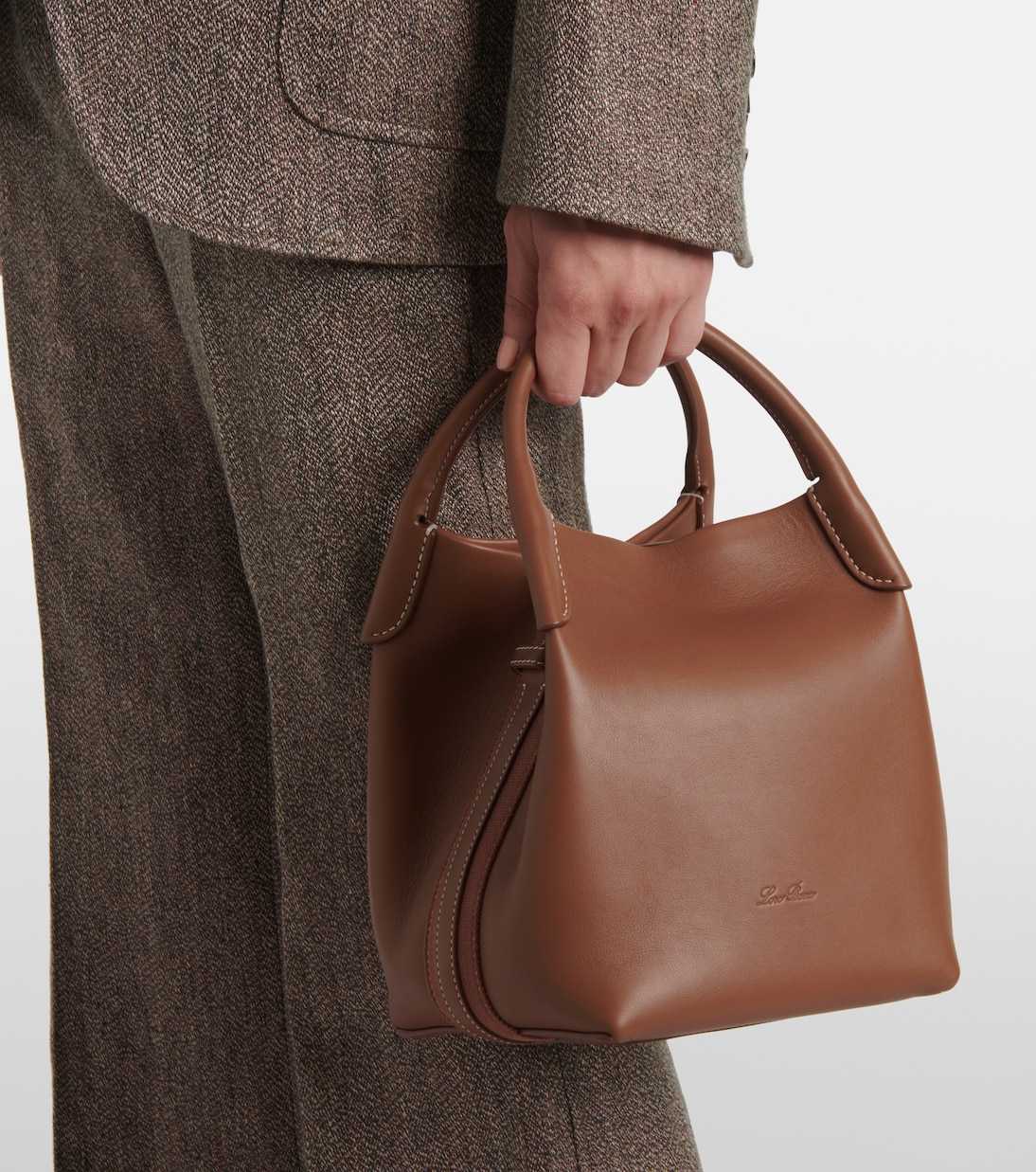 Sac Bale Small en cuir | Loro Piana