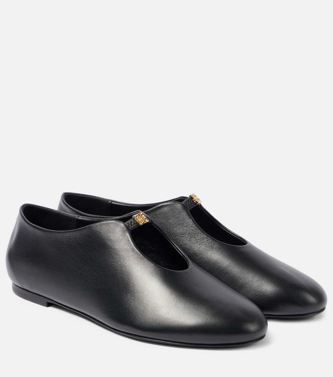 Scarpe ballerine in liquido pelle GIVENCHY 4G, stile giovane e moderno
