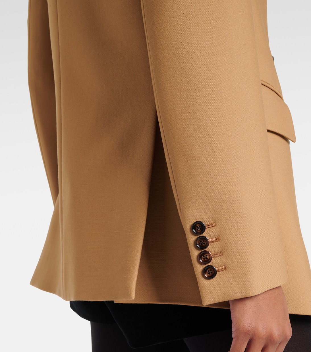 Blazer in lana grain de poudre | Chloé