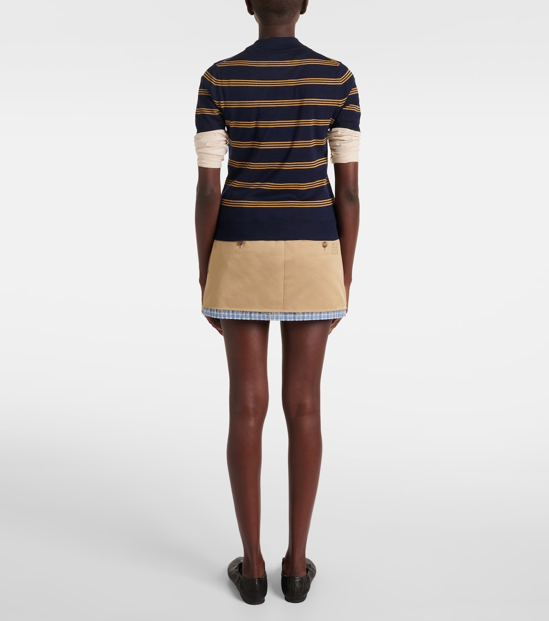 Polo en soie et cachemire | Miu Miu