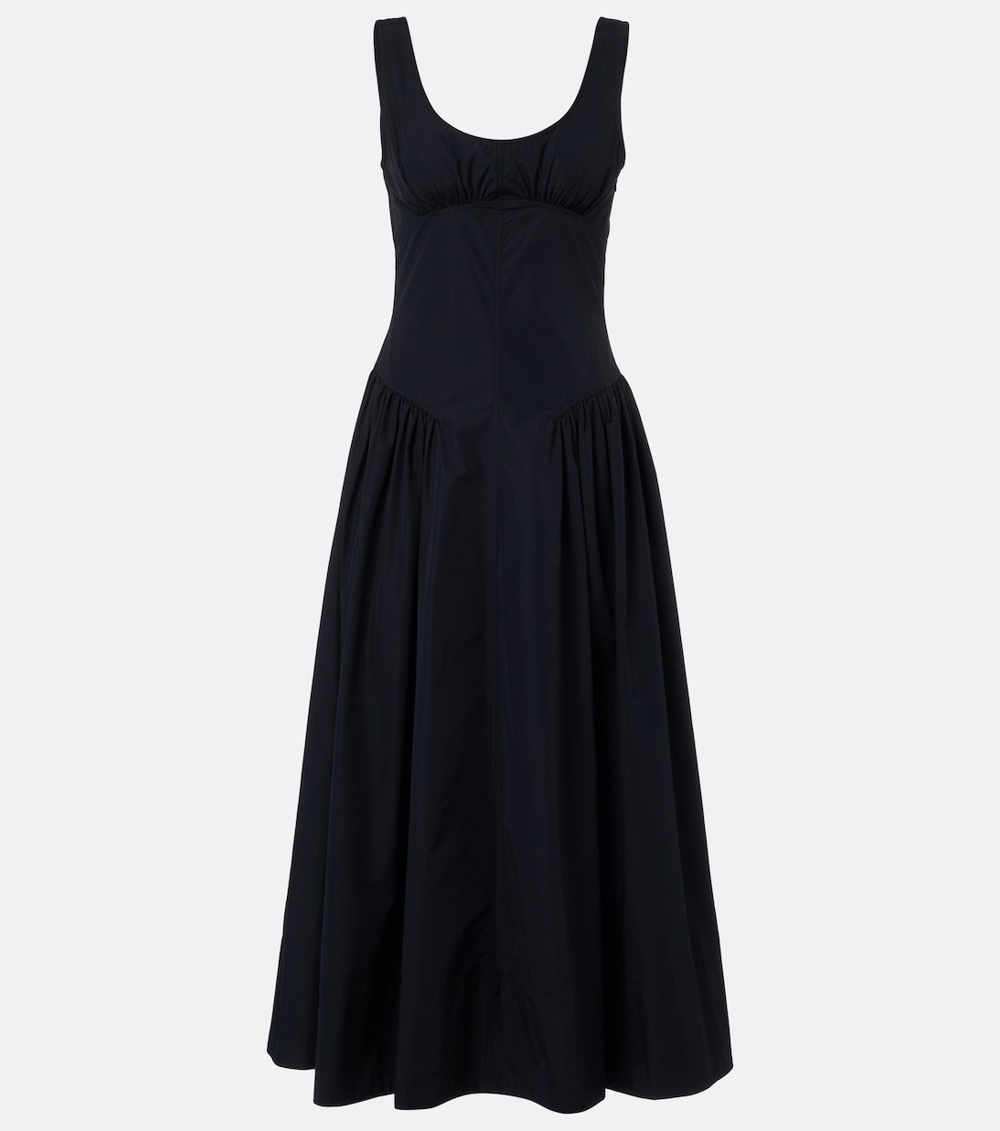 Robe midi White Label Kendall en coton mélangé | Proenza Schouler