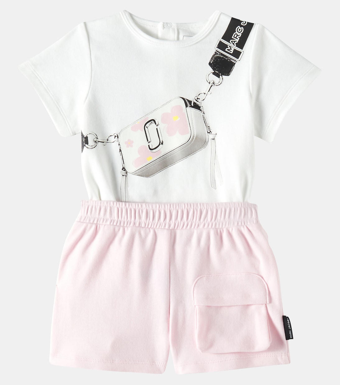 Bebé - set de camiseta y shorts de algodón | Marc Jacobs Kids