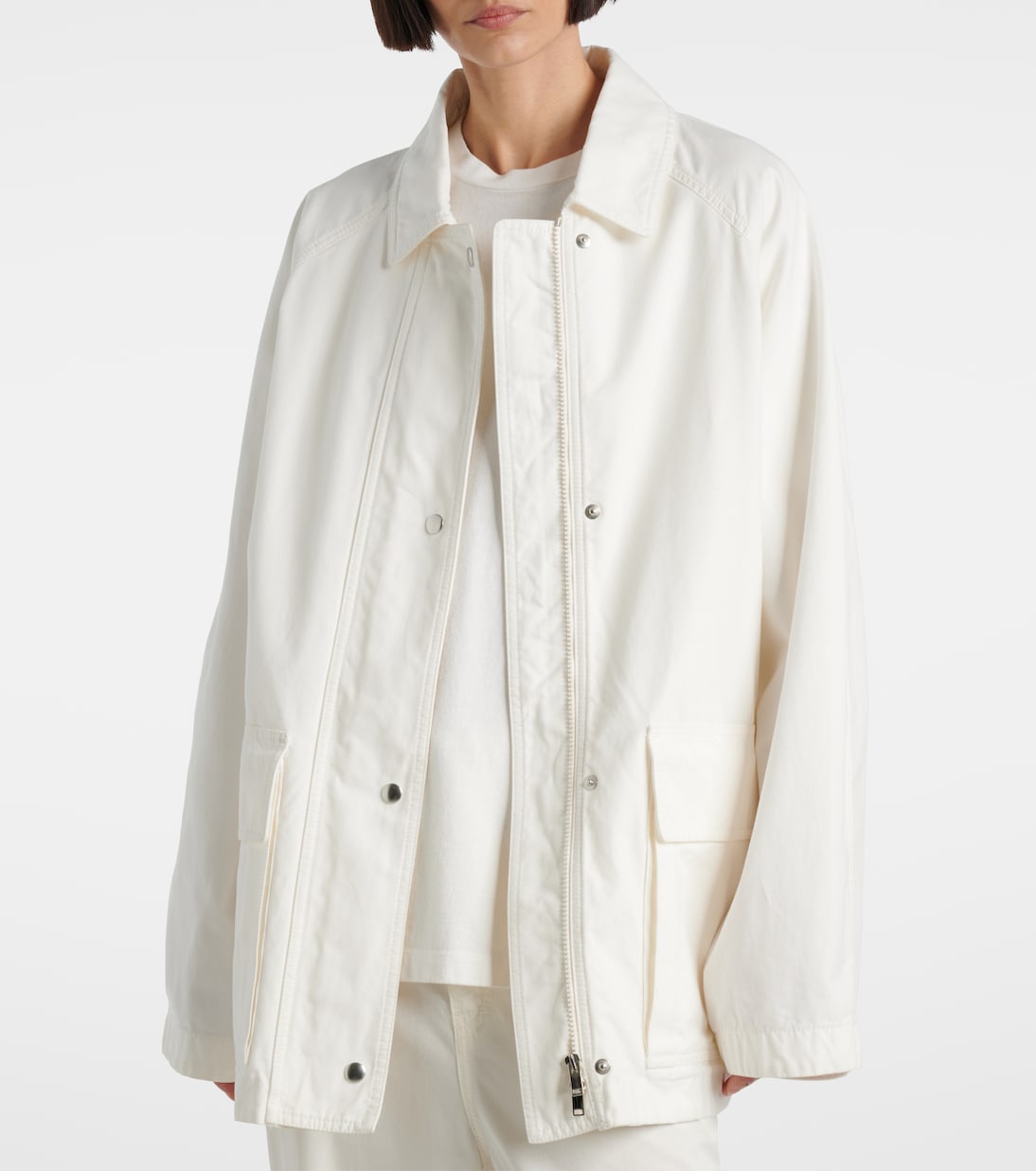 Jacke Elodianna aus Baumwoll-Twill | The Row