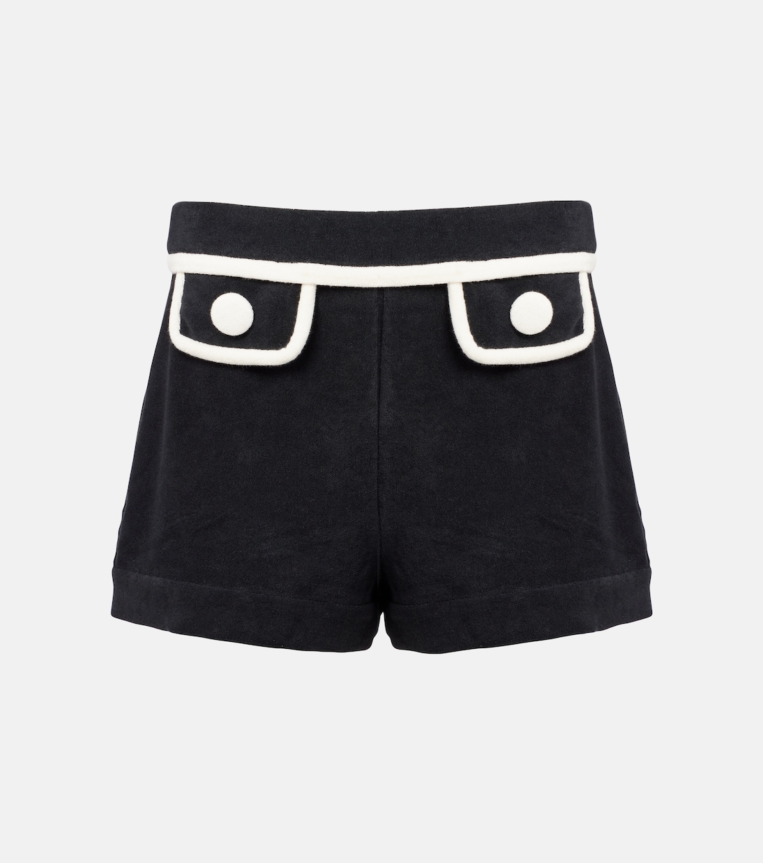 Shorts in spugna di misto cotone | Adriana Degreas