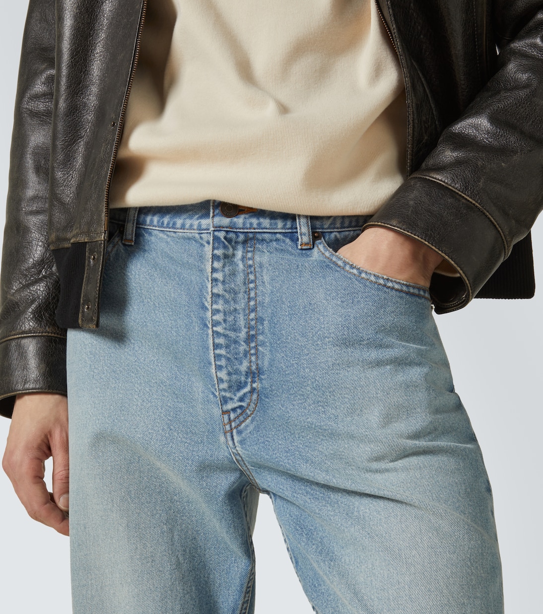 Fred straight jeans | The Row