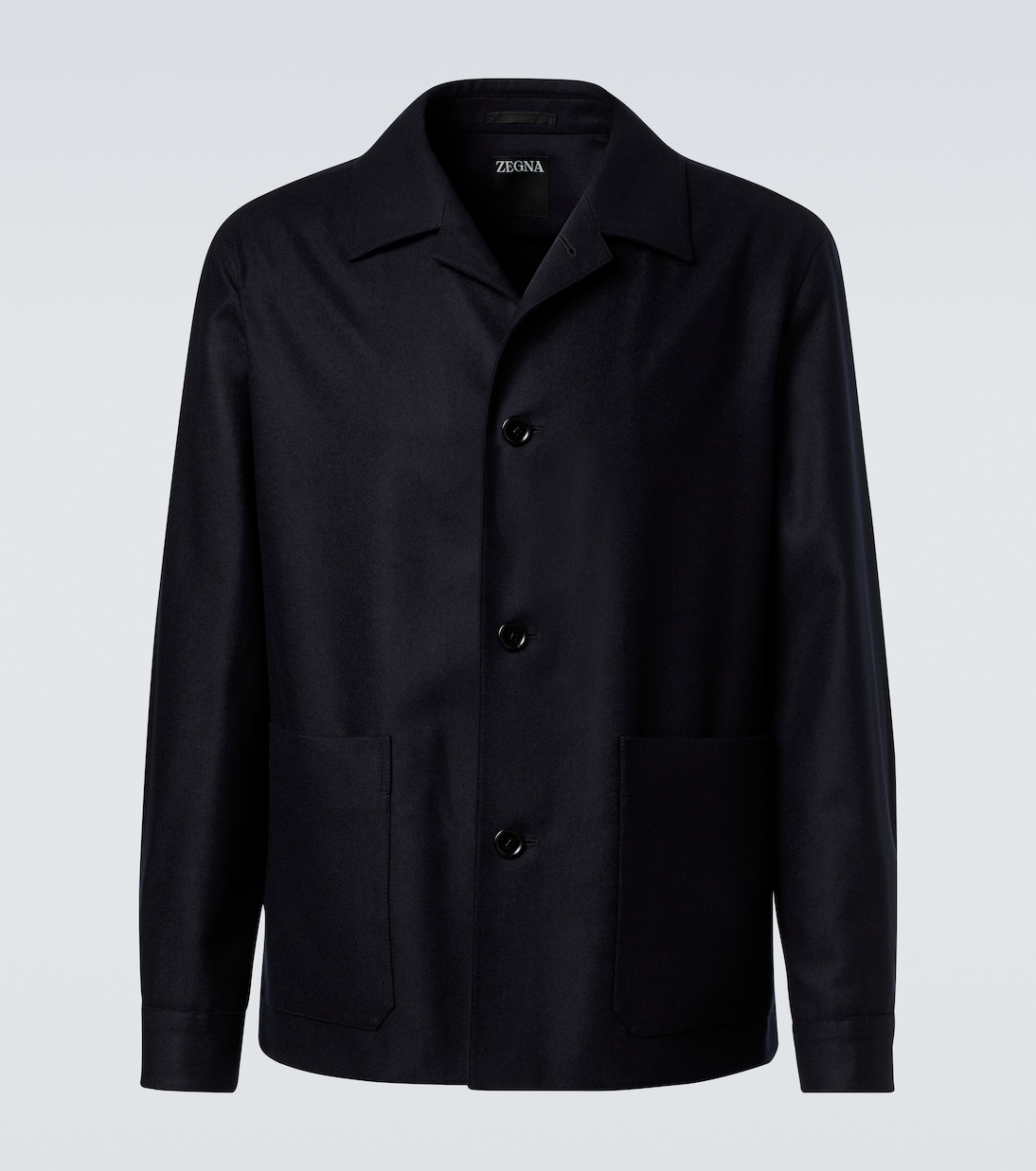 Hemdjacke aus Wolle | Zegna