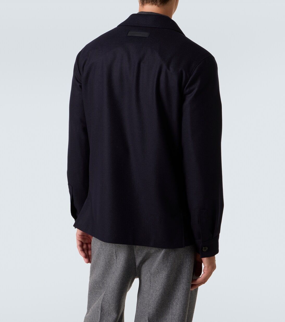 Hemdjacke aus Wolle | Zegna