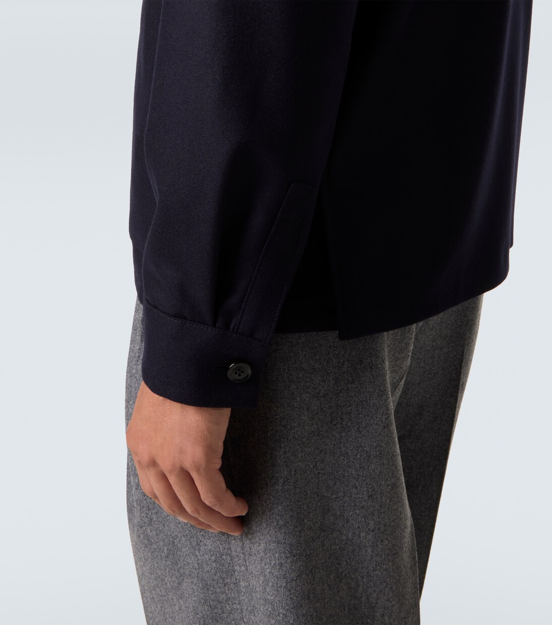 Hemdjacke aus Wolle | Zegna