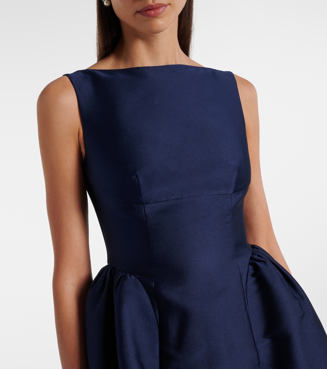 Abito midi in taffetà | Roland Mouret