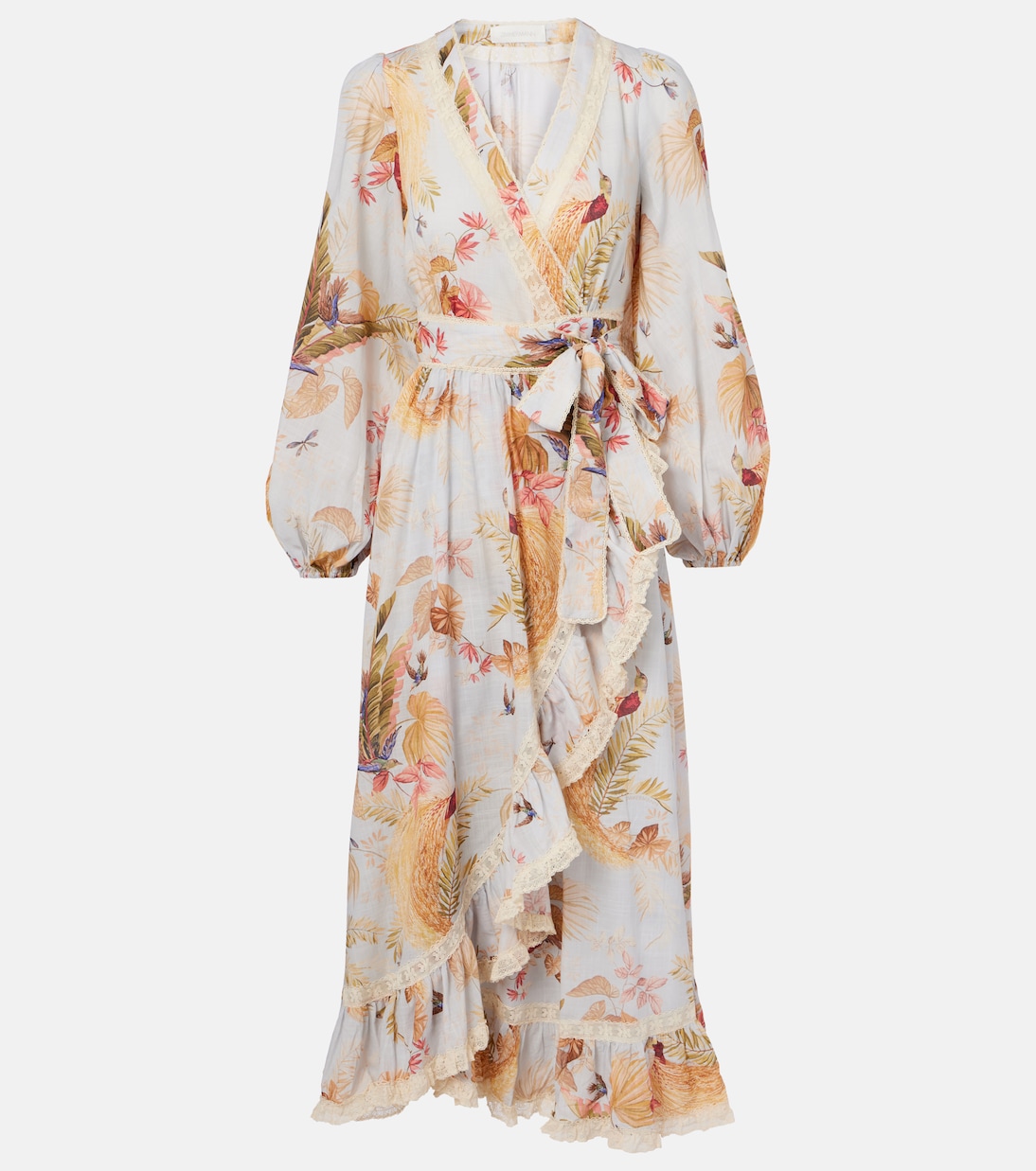 Midikleid Ascension aus Baumwolle | Zimmermann